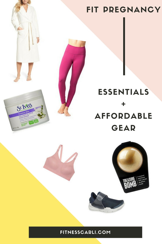 My fit pregnancy and second trimester essentials!