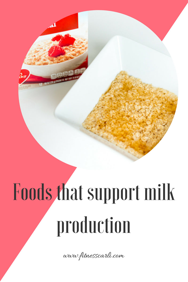 Foods that support milk production