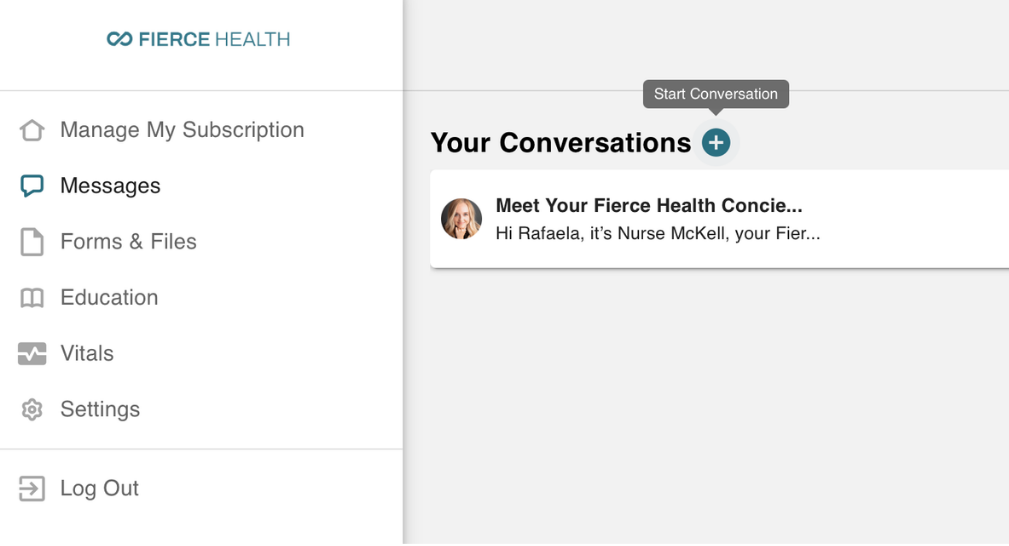 Messaging your care team